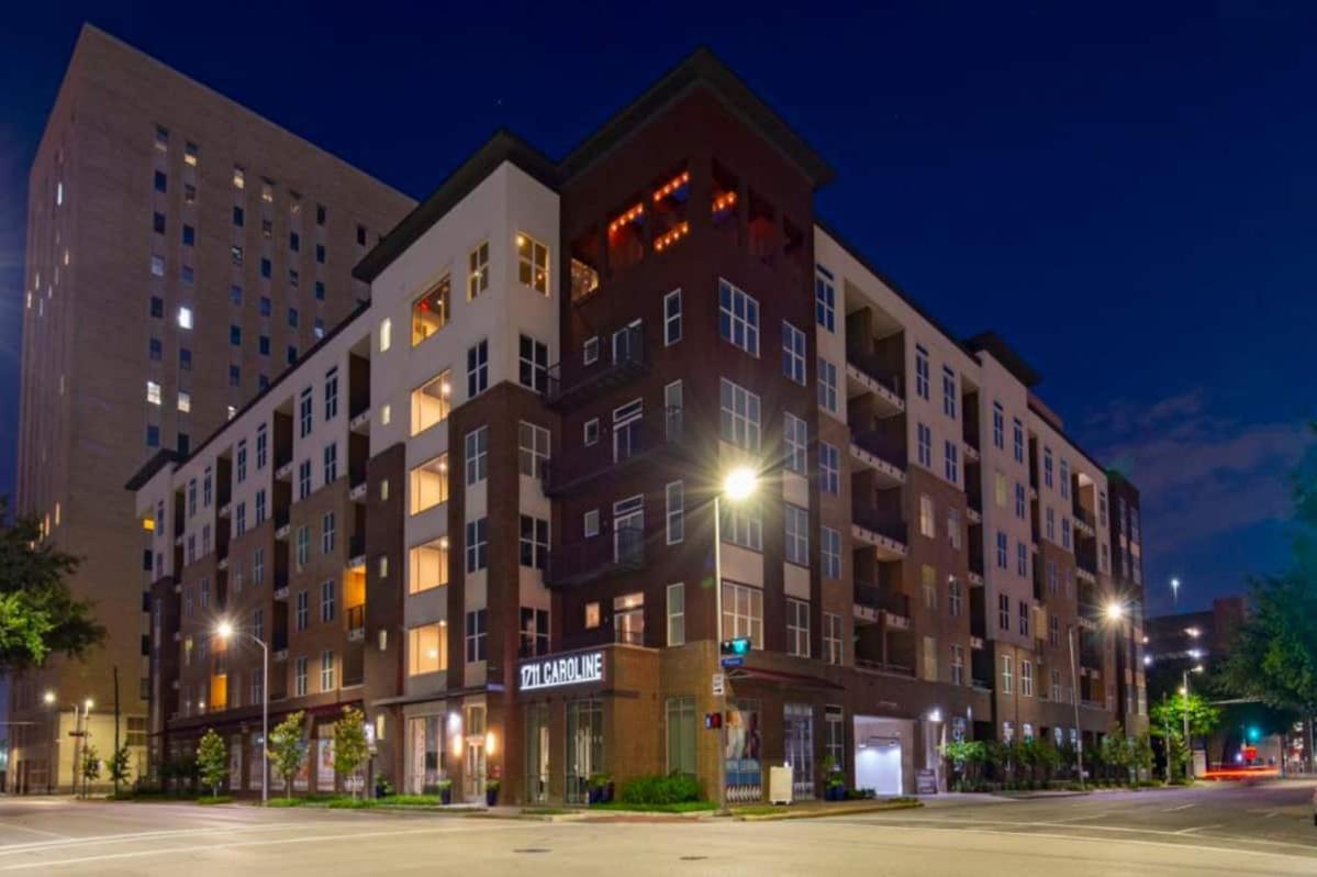 Downtown Apt Free Parking - Pool - Gym - Fully Kitchen 休斯敦 外观 照片